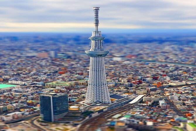Tokyo Night Adventure Experience with Dinner at Tokyo Tower - Tokyo Skytree after sunset