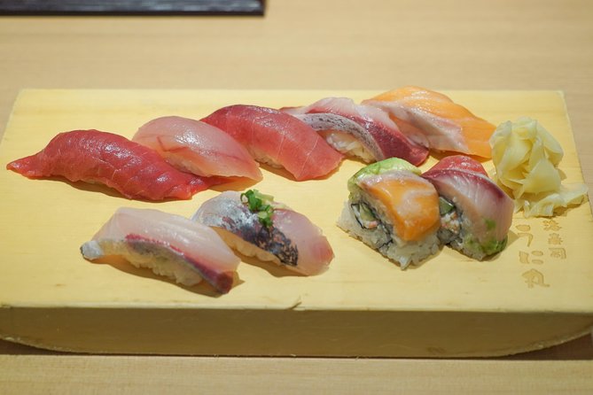 Tokyo Night Foodie Tour in Shinjuku - Seasonal Sushi, Wagyu Beef - Five cuts of Wagyu over a shichirin grill