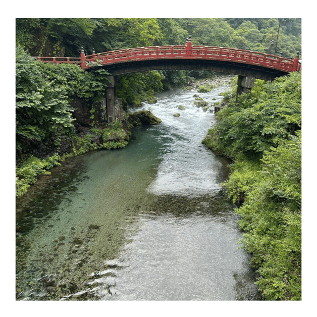Tokyo: Nikko Kegon Falls Lake Chuzenji Toshogu Temple & More - Shinkyo Bridge and the old gateway to Nikko