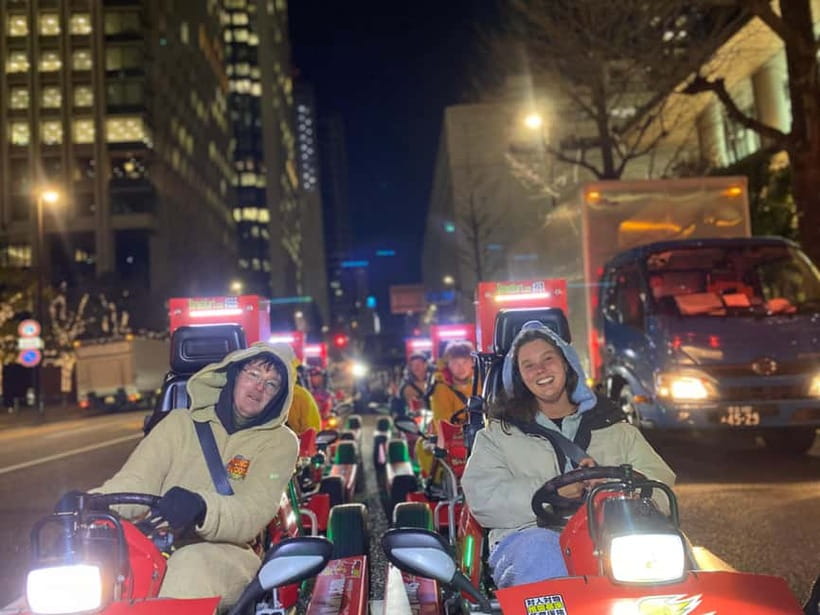 Tokyo: Original Street Kart Experience from Akihabara - Leaving Akihabara in costume