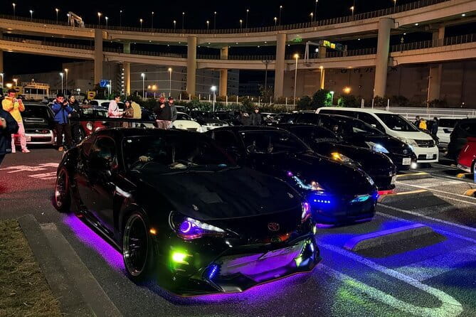Tokyo: Private Daikoku JDM Car Culture Tour - Crossing Rainbow Bridge and entering the expressway world