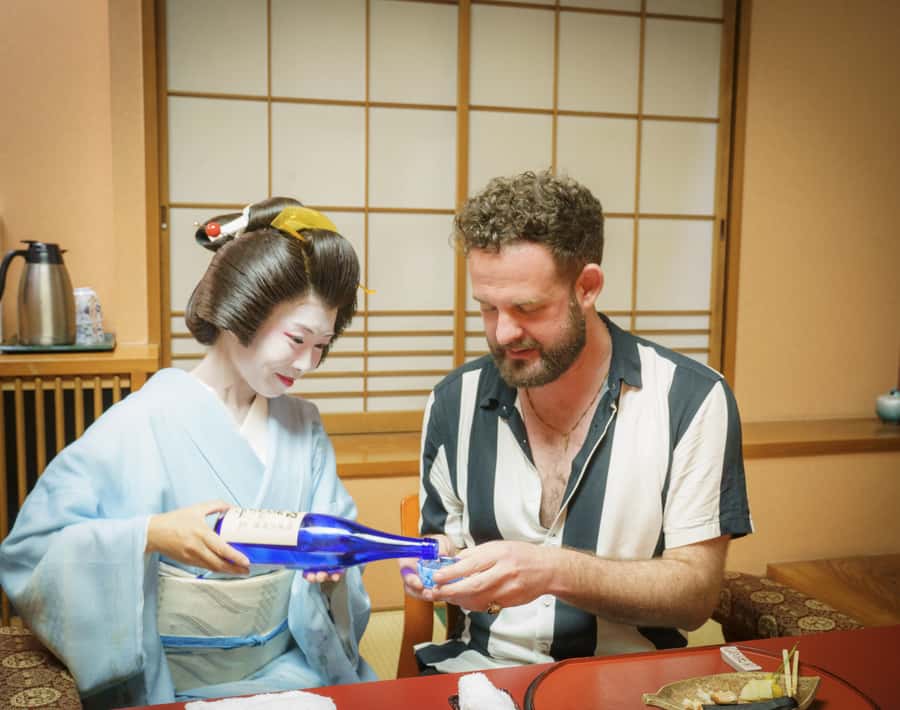 Tokyo: Private dinner with Geisha at a Member's only Ryotei - Crossing the door to a member-only ryotei