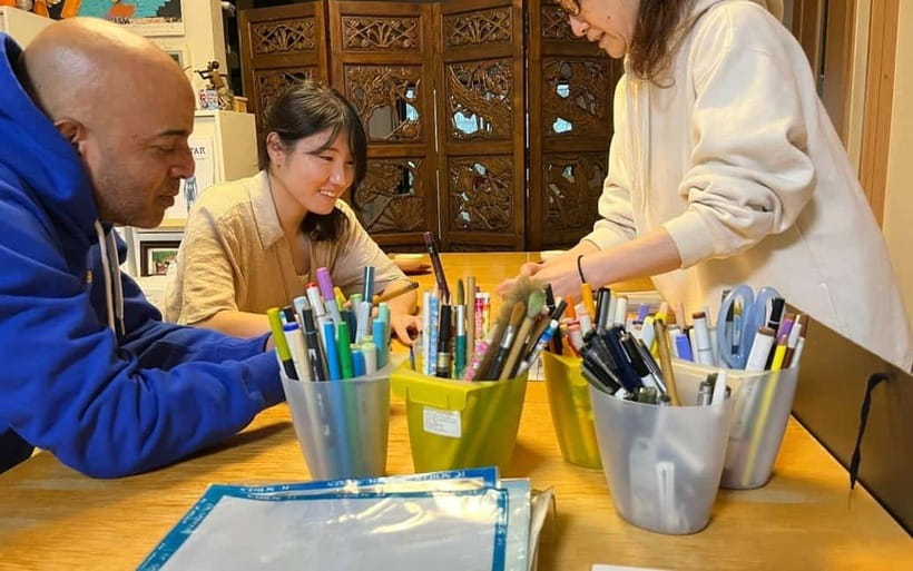 Tokyo: Private Manga Drawing Class with Professional Artist - Getting comfortable with G-pens and maru-pens