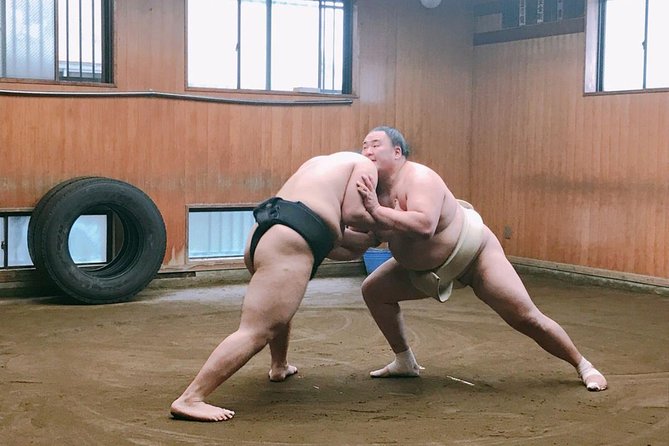 Tokyo Ryogoku Sumo Morning Practice + Photo Shoot with Wrestlers - What $98.16 Buys You