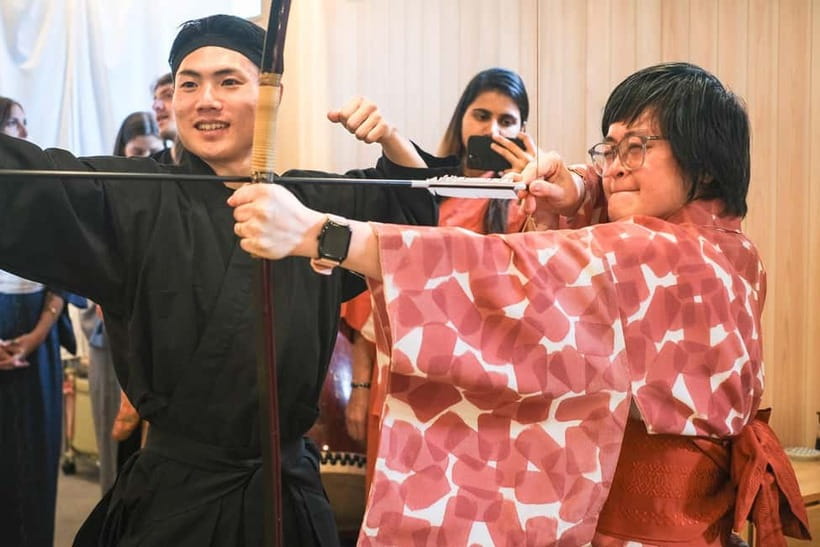 Tokyo Samurai Experience: Kyudo (Archery) and Swordsmanship - Arriving at the Heiwa Building in Asakusa