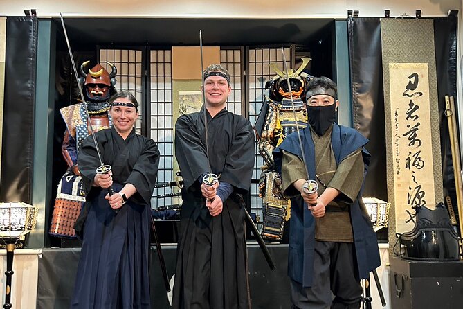 Tokyo Samurai & Ninja Experience – 60‑Min Cultural Program - Changing into samurai and ninja clothing