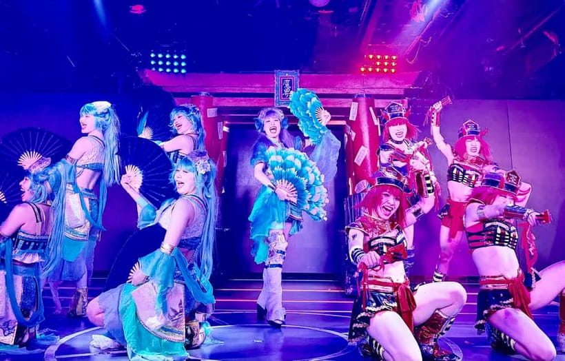 Tokyo: Samurai Restaurant Show Ticket with 2 Drinks - Key points to know before you book
