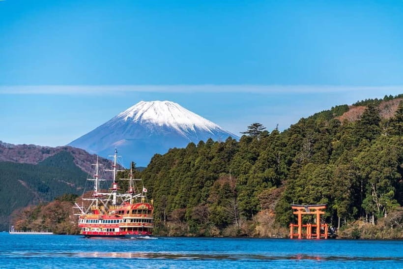 Tokyo:Sea of Mount Fuji, Hakone Ropeway, Ōwakudani, Enoshima - Owakudani, sulfur steam, and black eggs