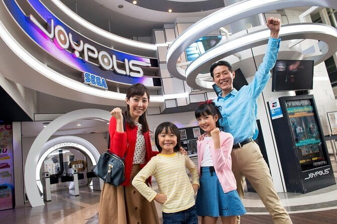 Tokyo: SEGA Joypolis E-Tickets with Optional Tokyo Metro Pass - Three Floors of Indoor SEGA Action