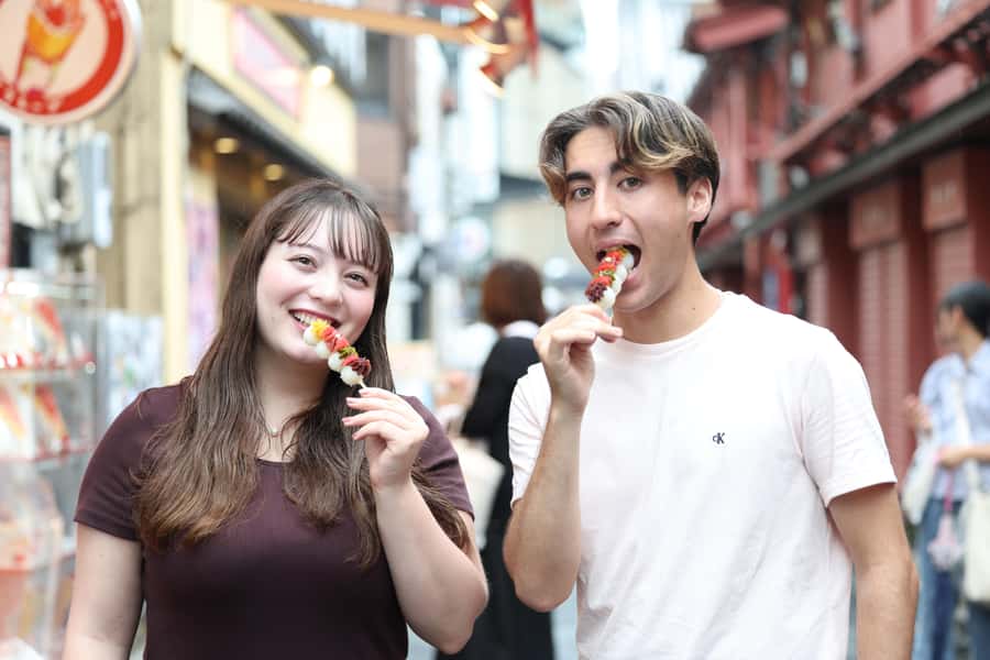 Tokyo: Sensoji Temple & Street Food: Private Tour with guide - Sensoji Temple brings the history into focus