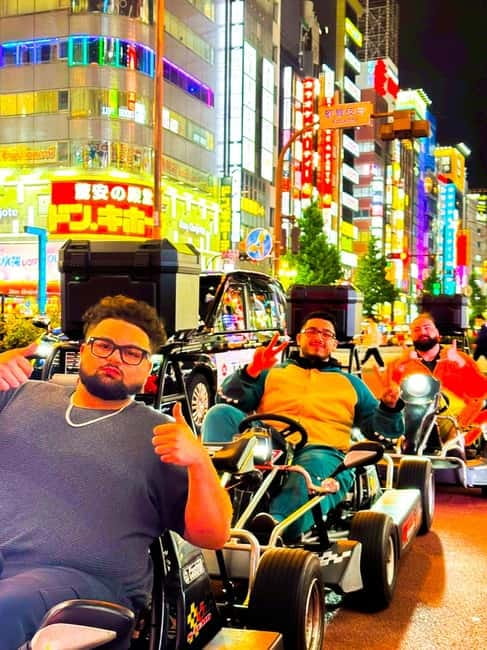 Tokyo: Shibuya and Shinjuku Streets Guided Go-Karting Tour - From Shinjuku to Yoyogi Park