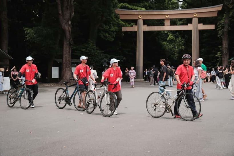 Tokyo: Shibuya Bike Tour - Meiji Shrine: the quietest pause
