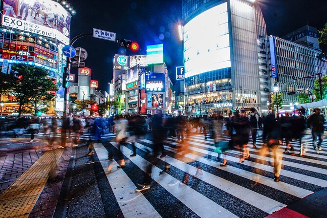 Tokyo: Shibuya Crossing & Hidden Streets Walking Tour - The Myth of Tomorrow adds weight to the route