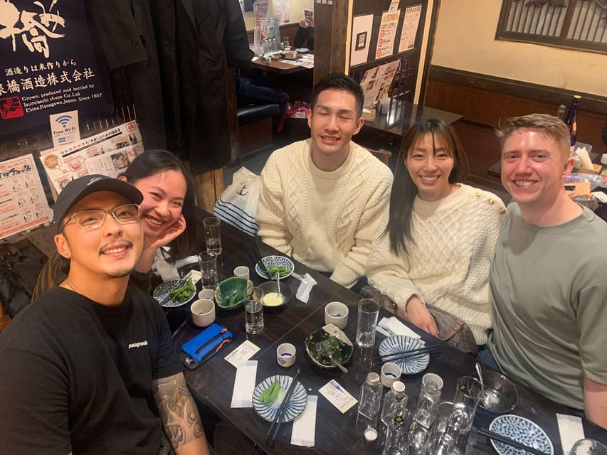 Tokyo: Shibuya Food Tour with 15 Dishes at 4 Eateries - Hyakkendana: the tucked-away final stop