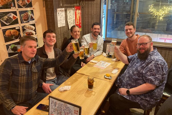 Tokyo Shinjuku Japanese Local Bar Hopping and Food Tour - Three hours through Shinjuku after dark
