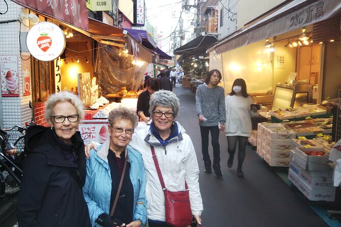 Tokyo Shopping Street Hopping Private Tour with Government Licensed Guide - Tsukiji: food, market culture, and a useful lunch stop
