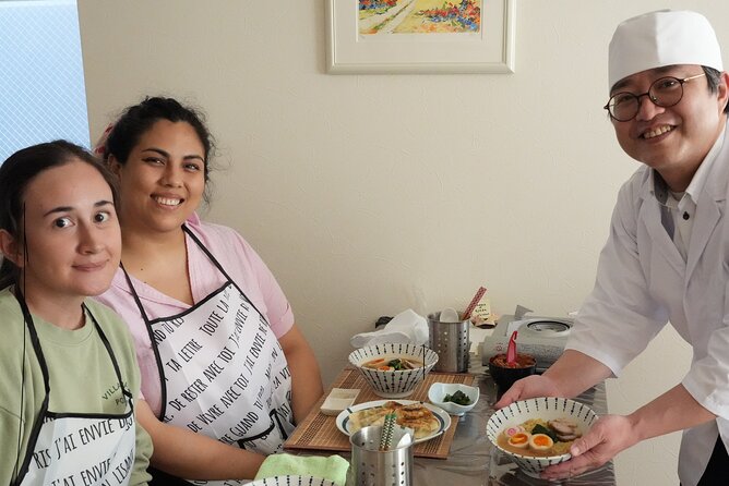 Tokyo Small-Group Ramen, Gyoza & Matcha Class with a Pro Chef - Location in Zoshigaya, with Ikebukuro nearby