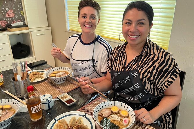 Tokyo Small-Group Ramen, Gyoza & Matcha Class with a Pro Chef - What the $104.51 price includes