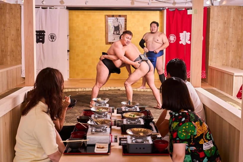 Tokyo Sumo Experience: Chanko & Mochi with a Former Pro - Chanko nabe: the meal behind the muscle