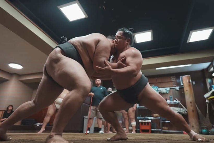Tokyo: Sumo Keiko Training Tour with Audio Guide & Photo - What the keiko session is really like