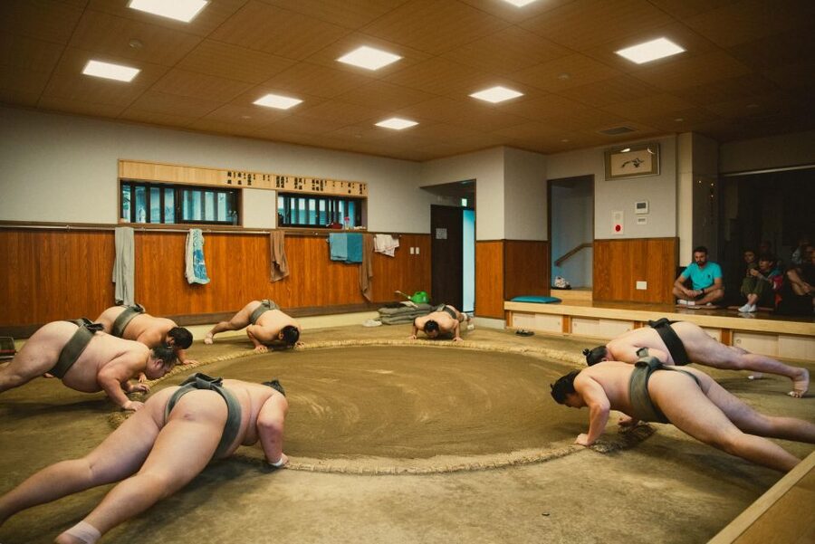 Tokyo: Sumo Morning Practice Tour at Sumida City - Photos with the wrestlers, if the stable allows them