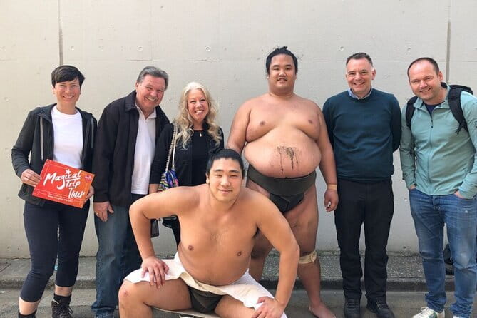 Tokyo Sumo Morning Practice Tour w/ Ring-Side Seat + Photo Shoot - Meeting at Kiyosumi Shirakawa at 8:30 am