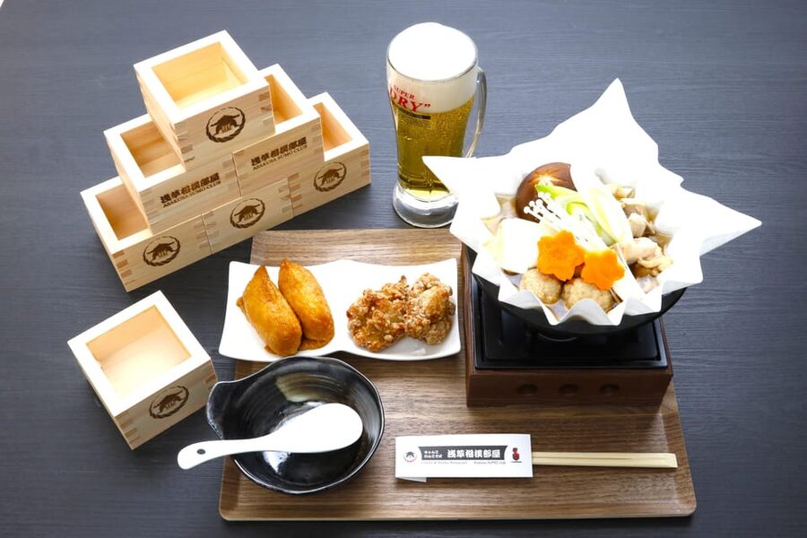 Tokyo: Sumo Show Experience with Chicken Hot Pot and a Photo - The photo and souvenir set at the end