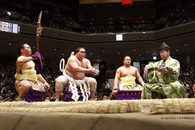 Tokyo Sumo Tournament Chair Seat Ticket with Entrance Assistant - What you are really buying for $70