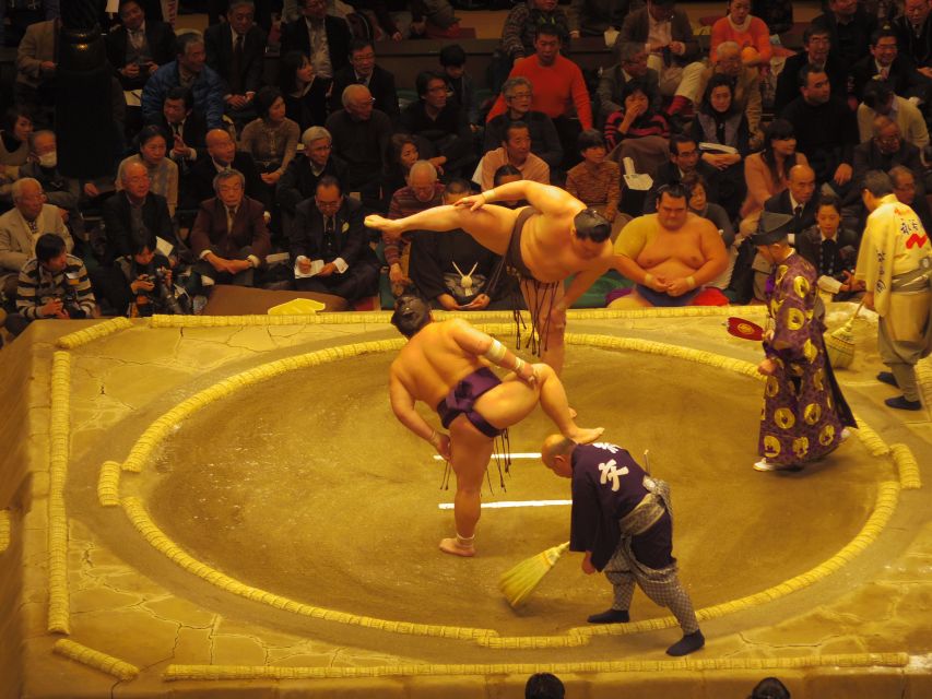 Tokyo: Sumo Tournament Tour with Chair Seat Tickets - How much value do you get for $141?