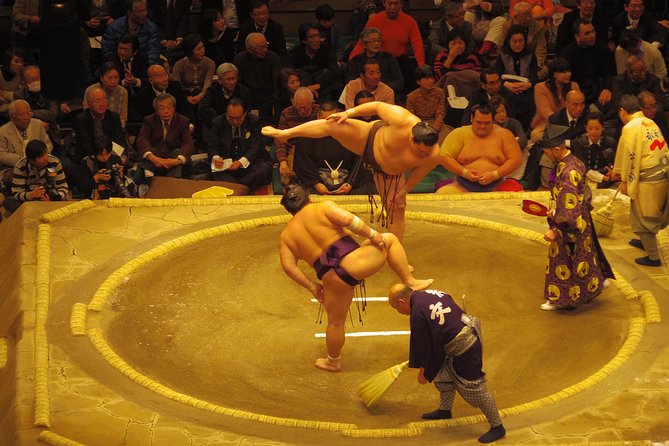 Tokyo Sumo Wrestling Tournament Experience - The Sumo Museum, if the crowd allows
