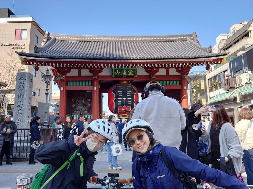 Tokyo: Super Local Private E-bike Cycling Tour from Asakusa - Starting beneath Kaminarimon Gate