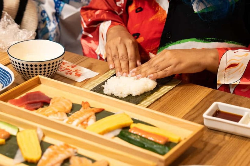 Tokyo: Sushi Making Class in a Happi Coat near a Famous Spot - Is $42 a fair Tokyo price?