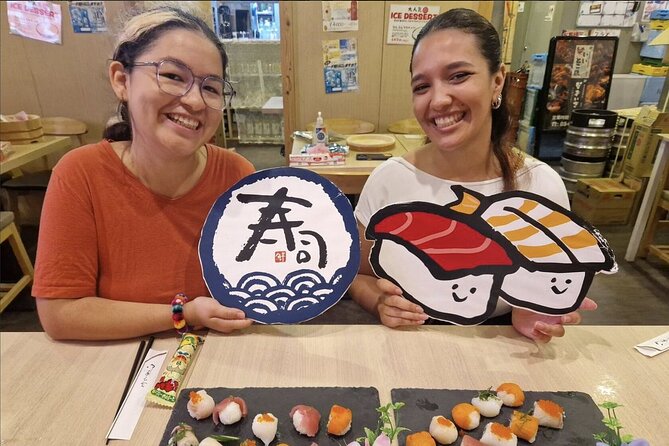 Tokyo Sushi Making Experience & Japanese Cooking Class - Tuna, salmon, squid, and flying fish roe