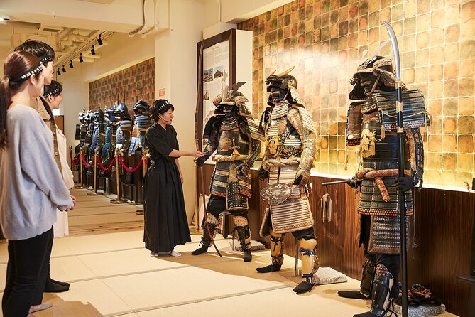 Tokyo Sword Experience - includes Museum Ticket/Ninja Experience - Throwing ninja stars