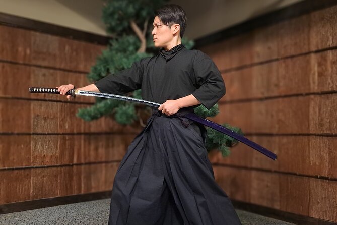 Tokyo Sword Experience - includes Museum Ticket/Ninja Experience - Learning basic Iaido movements