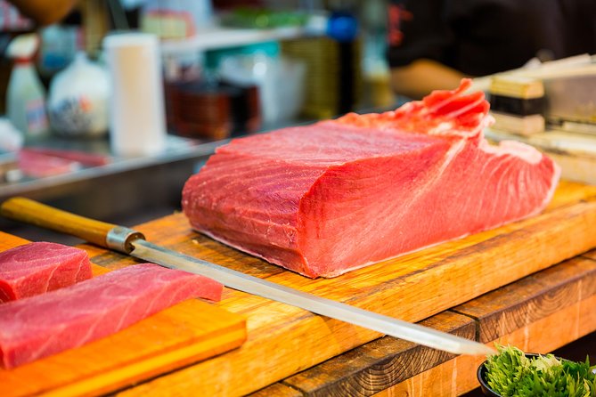 Tokyo: Tsukiji Fish Market Food and Culture Walking Tour - Wagyu skewers and the first tastings