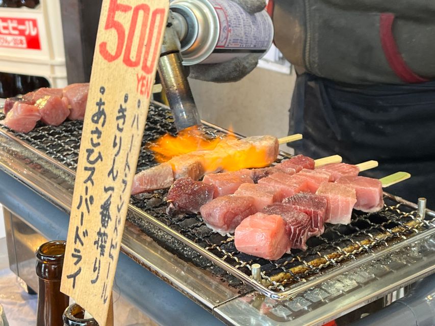 Tokyo: Tsukiji Fish Market Tour with 6 Stops & Seafood Lunch - How much value do you get for $94?