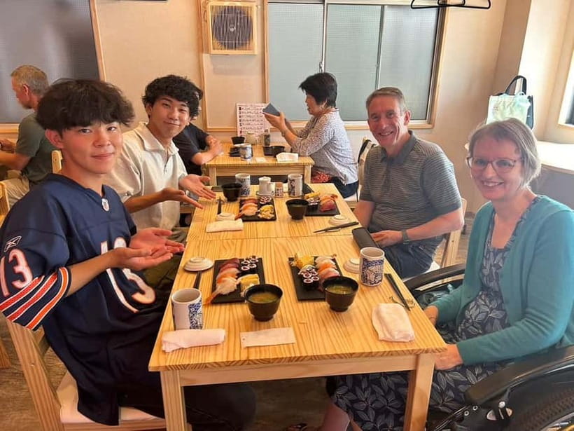 Tokyo: Tsukiji walking and sushi tour with Uni Students - Meeting at Tsukiji Hongwanji Temple
