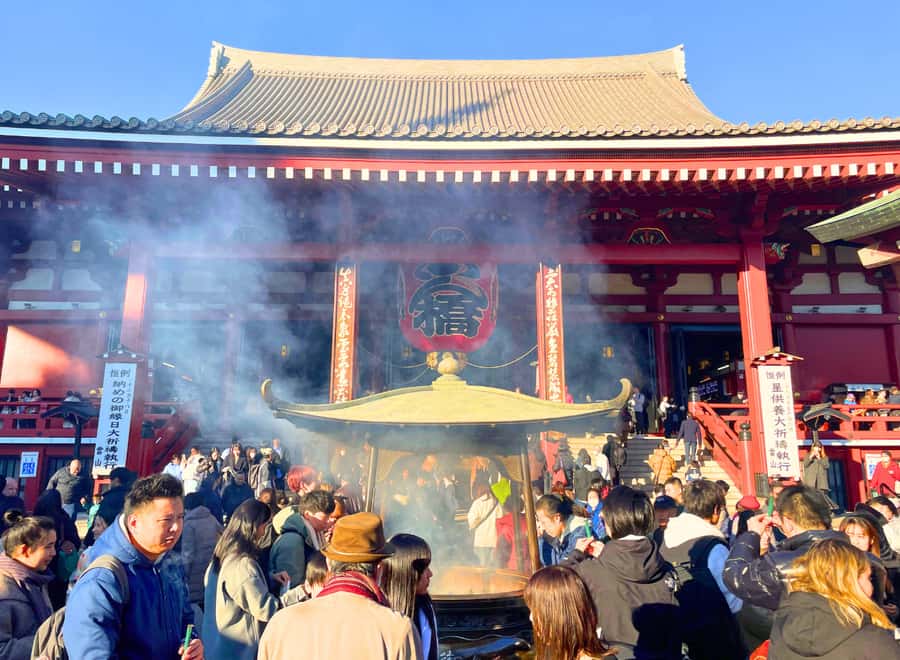 Tokyo : Visite des temples d'Asakusa avec guide français - Kaminarimon, la porte qui donne le ton
