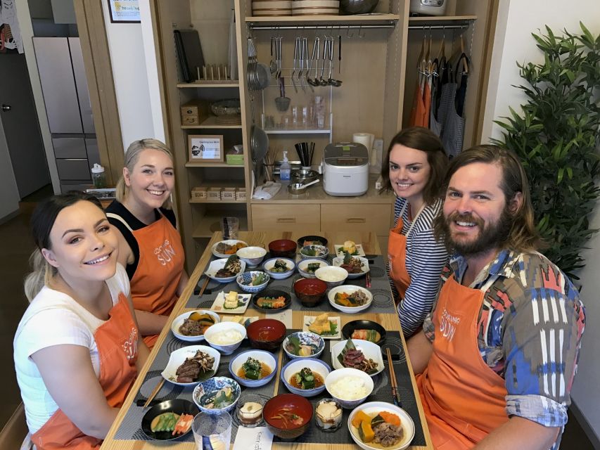 Tokyo: Wagyu and 7 Japanese Dishes Cooking Class - Making dashi, miso soup, and small starters