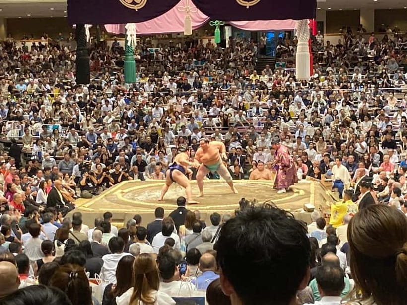 Tokyo: Watching Sumo and Ryogoku Area Walking Tour - The Sumo Photo Museum in a compact visit