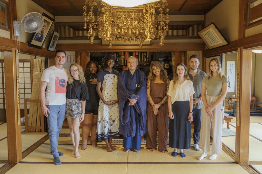 Tokyo: Zen Meditation at a Private Temple with a Monk - Entering a private temple in Asakusa