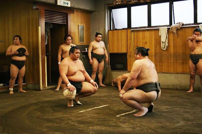 Watch Sumo Morning Practice at Stable in Tokyo - What you get for $95.77