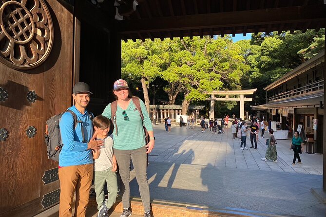 Yummy Harajuku Colorful Family Food Tour Kids Free by Expert - Meiji Jingu: quiet space beside the city