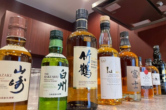 10 Japanese Whisky Tasting With Yamazaki, Hakushu and Taketsuru - Age Requirement and Group Size