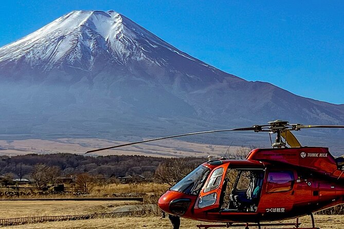 [120minutes 5pax] Tokyo-Mt.Fuji Tour:Mt Fuji Helicopter Tour - Meeting Point Details