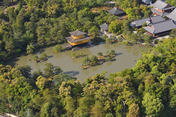 [20 Min]Kyoto Private Helicopter Tour : Major Shrines and Temples - Shrine and Temple Itinerary