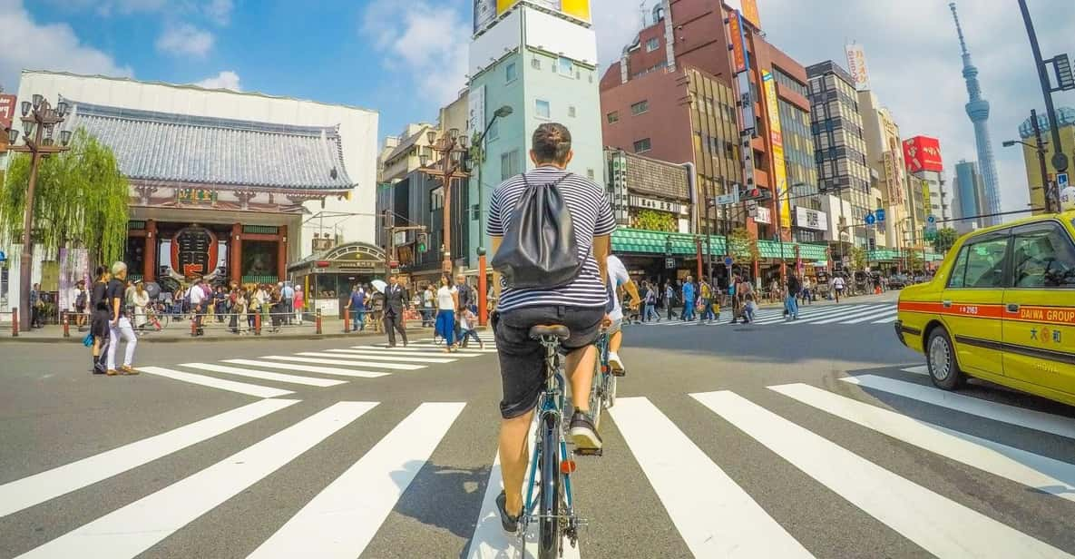 5-Hour Tokyo & Edo Hidden Gem Bike Tour With Lunch - Itinerary Highlights