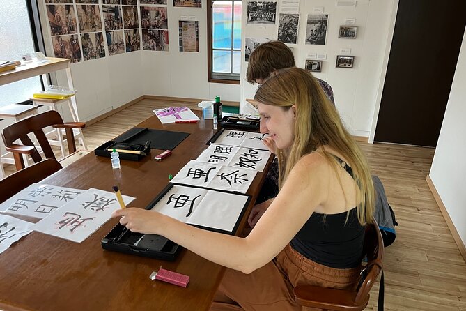 Calligraphy Class for Beginners in a Century-old Japanese House - Class Details