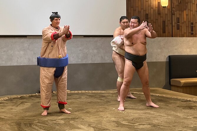 Challenge With Sumo Wrestlers With Dinner in Tokyo - Location and Accessibility